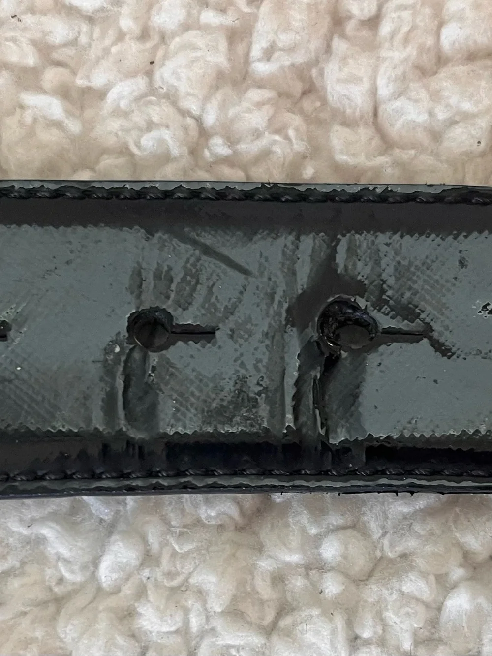 Versace Black Patent Leather Belt Gold Medusa Buckle Grecian Greek 44 inch - Picture 10 of 12